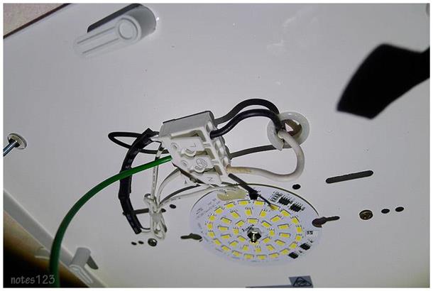 led方型吸顶灯_接线图分享